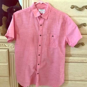 Express pink shirt